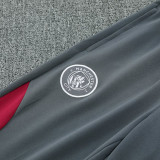 25/26  Man City Maroon  Jacket Tracksuit