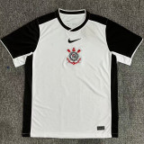 25/26 Corinthians Home Fans Soccer Jersey(Print all sponsors、全广告）