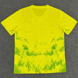 25/26  Brazil  Grass Special Edition Yellow Fans Soccer Jersey