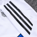 25/26 Man Utd White  Half Pull Tracksuit #B2537 (半拉链)