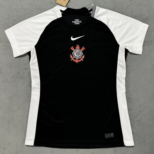 25/26 Corinthians Away  Women Soccer Jersey#女