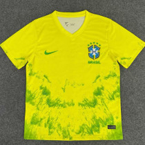 25/26 Brazil Grass Special Edition Yellow Fans Soccer Jersey 25/26 Brazil Grass Special Edition Yellow Fans Soccer Jersey