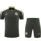 25/26 CHE Army Green Training Shorts Suit