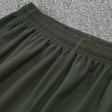 25/26 CHE Army Green Training Shorts Suit
