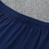 25/26 Man City Royal Blue Training Shorts Suit（天蓝衣边）