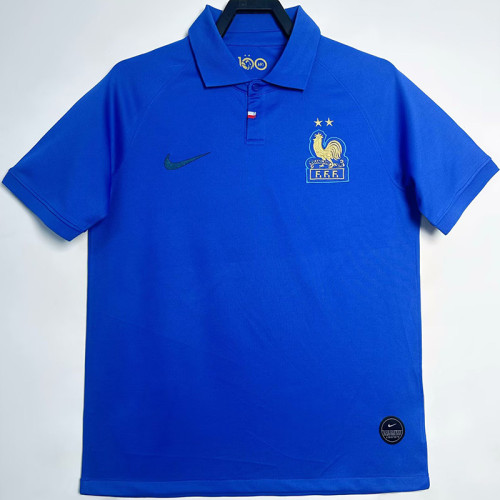 2025 France Home 100th Anniversary Edition  Retro Soccer Jersey