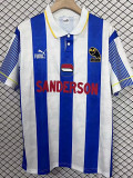 1994/1995  Sheffield Wednesday Home  Retro  Soccer Jersey