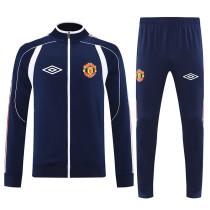 25/26 Man Utd Royal Blue Jacket Tracksuit(宝蓝白色拉链) 25/26 Man Utd Royal Blue Jacket Tracksuit(宝蓝白色拉链)
