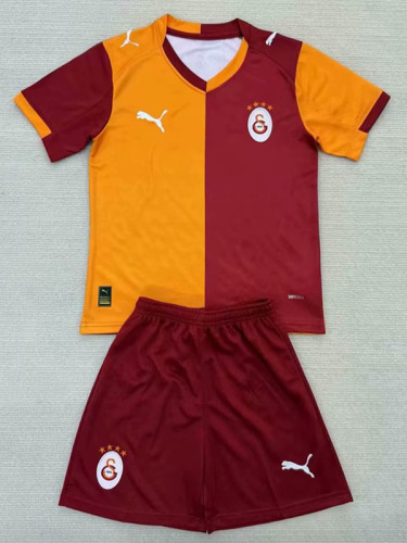 25/26 Galatasaray Home Kids Soccer Jersey