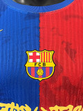 25/26 BAR Special Edition Blue & Red  Player Version Soccer Jersey