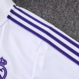 25/26 RMA White  Retro Edition Jacket Tracksuit#A2532(白领）