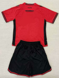 25/26 Albania Home Kids  Soccer Jersey