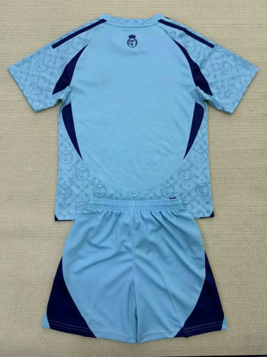 25/26 RMA  Concept  Edition Light Blue Kids  Soccer Jersey