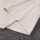 25/26 BAR  Beige Training vest Suit#D2554