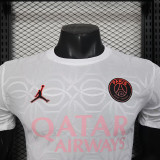 25/26 PSG Ancient Money Pattern Special Edition White  Player Version  Soccer Jersey