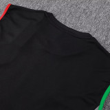 25/26  ARS Black Tank top and shorts suit#D2552