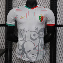25/26  Algerian (MCA) White Player Version Soccer Jersey(阿尔及利亚MCA俱乐部)