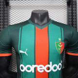 25/26  Algerian (MCA) Green Player Version Soccer Jersey(阿尔及利亚MCA俱乐部)