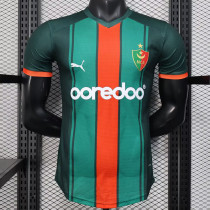 25/26  Algerian (MCA) Green Player Version Soccer Jersey(阿尔及利亚MCA俱乐部)