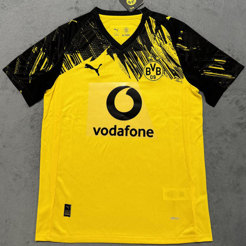 25/26 Dortmund Home  Fans Soccer Jersey（广告）