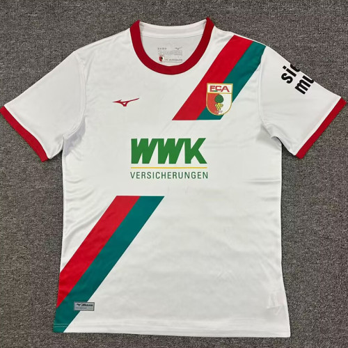 25/26 Augsburg Home Fans Soccer Jersey