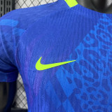 25/26 Brazil Away  Player Version Soccer Jersey（带星）