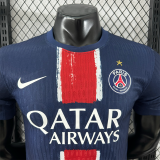 24/25 PSG Home Player Version Soccer Jersey（With stars带星）