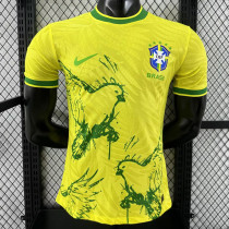 25/26 Brazil Yellow Peace Dove Special Edition Player Version Soccer Jersey 25/26 Brazil Yellow Peace Dove Special Edition Player Version Soccer Jersey