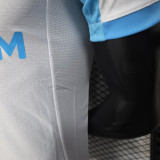 25/26  Marseille White Player Version Soccer Jersey