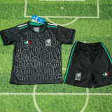 25/26 Mexico Special Edition Black Kids Soccer Jersey