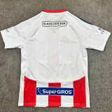 25/26 Barranquilla Home Fans Soccer Jersey (（Print all sponsors）带全部广告