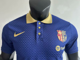 25/26 BAR Royal Blue 125Anniversary Edition Player Version  Polo Shirt
