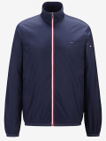 2025 New Royal Blue Simple casual Windbreaker#汤米风衣-707