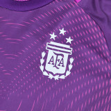 25/26  Argentina Goalkeeper Purple Fans Soccer Jersey