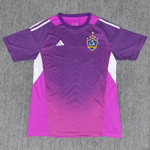 25/26 LA Galaxy Goalkeeper Purple Fans Soccer Jersey