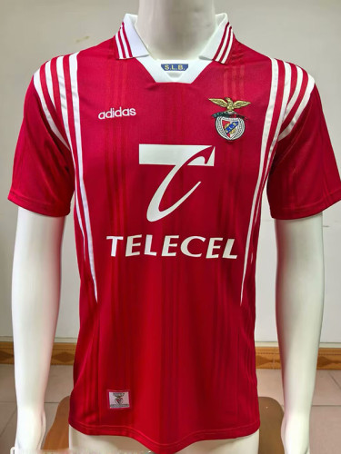 1997/1998 Benfica Home  Retro Soccer Jersey