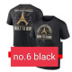 2025 PSG Black  Champions League pure cotton T-shirt#NO.6(纯棉 、黑）