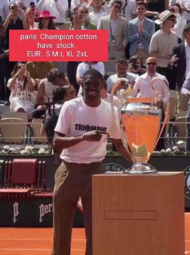 2025 PSG White  Champions League pure cotton T-shirt#NO.1(纯棉 、白）