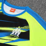 25/26  Marseille Fluorescent Green Training Short Suit(荧光绿）