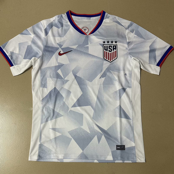 25/26 USA Home Fans Soccer Jersey(带四星)