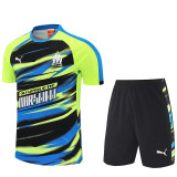 25/26  Marseille Fluorescent Green Training Short Suit(荧光绿）