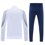25/26 PSG White  Jacket Tracksuit（宝蓝裤）