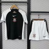25/26 Corinthians Away  Kids Soccer Jersey
