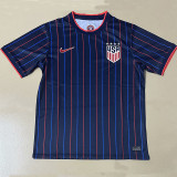 25/26 USA  Away Fans Soccer Jersey(带四星）