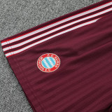 25/26  Bayern Maroon Retro Training Short Suit （直纹）