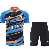 25/26  Marseille Orange #Blue Training Short Suit