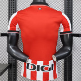 25/26  Bilbao Home  Player Version Soccer Jersey