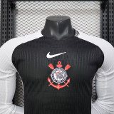 25/26 Corinthians Away  Long Sleeve  Player Version Soccer Jersey(长袖）