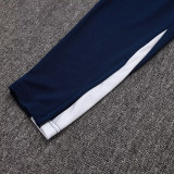 25/26   INT White Grey Half Pull Tracksuit #B2541 (半拉链)