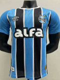 25/26 Gremio Home Player Version Soccer Jersey（Print sponsors）广告版